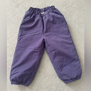 Mini A Nature Copenhagen Purple Skiing Pants - 120cm